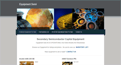 Desktop Screenshot of equipmentsemi.com